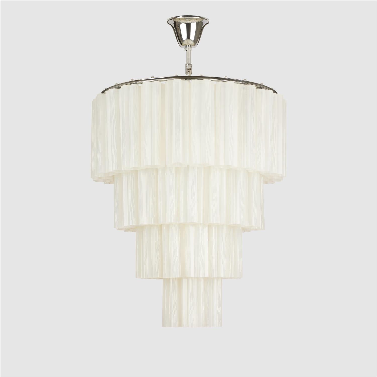 Fontaine Chandelier L White